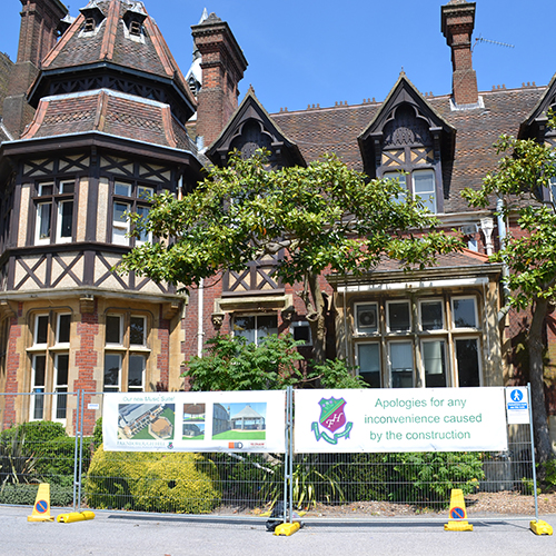 Banners at Farnborough Hill